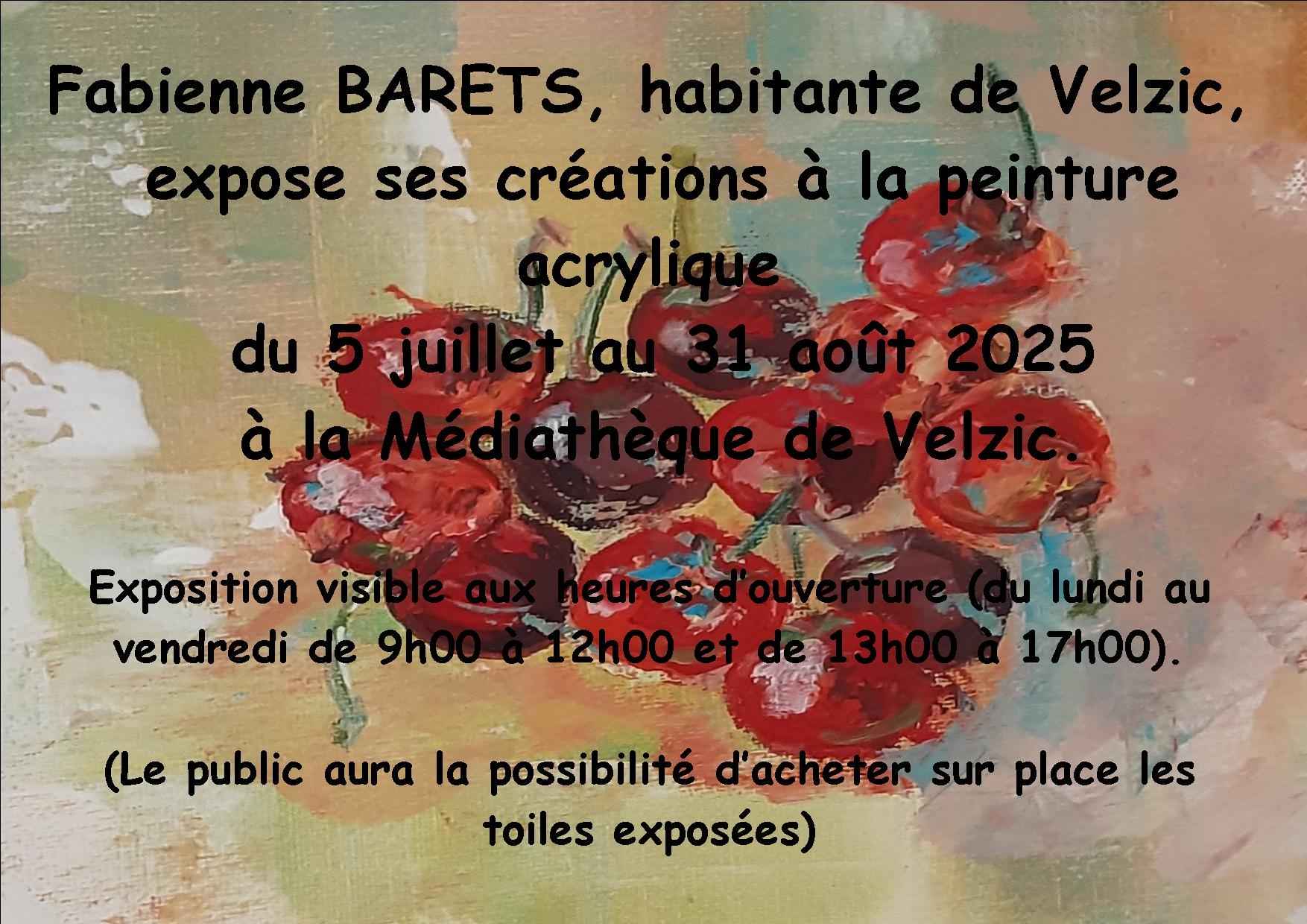 affiche expo. BARETS